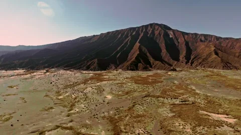 Chasing sunrise over the iconic Mount Bromo Stock Footage 304221730