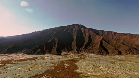 Chasing sunrise over the iconic Mount Bromo Stock Footage 304221785