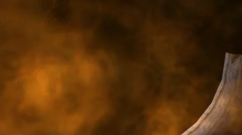 Chasm of Fire Video stock 14833848