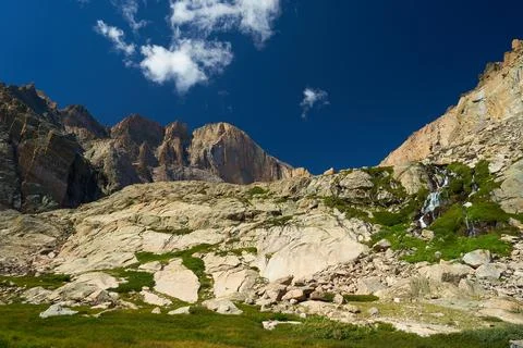 Chasm Lake Gatekeeper Foto stock