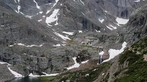 Chasm Lake Trail's Mountain Melody Stock Footage 254720990