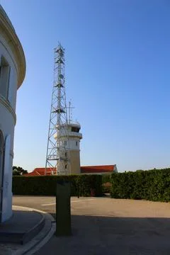 Chassiron Lighthouse on the Île d'Oléron Stock Photos