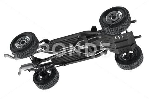 Chassis frame underbody Stock Illustration