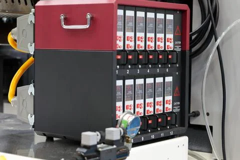 Chassis with modular temperature control units Foto stock