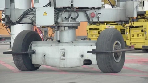 Chassis of the Passenger Aircraft 스톡 동영상 130220088