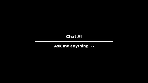 Chat AI Ask Me Anything Interface on Black, White, and Green Backgrounds. Stock Footage 339208717