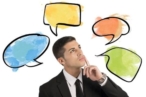 Chat and social network Stock Illustration