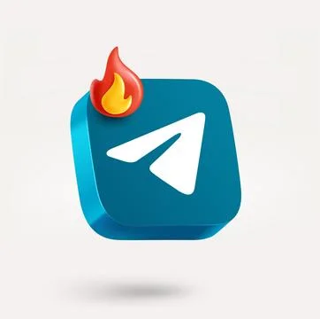 Chat application icon with bonfire. 3d vector icon isolated on white backgrou Stock Illustration