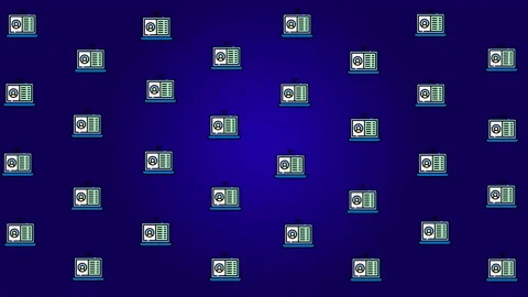 Chat background animation Video stock 157339734