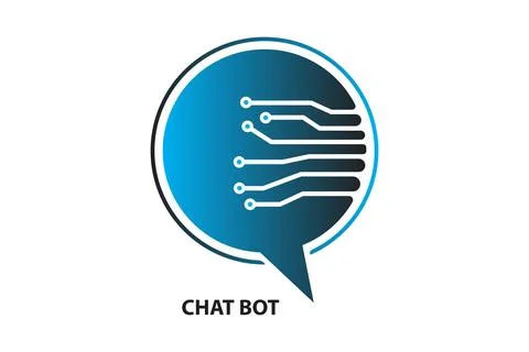 Chat Bot Stock Illustration