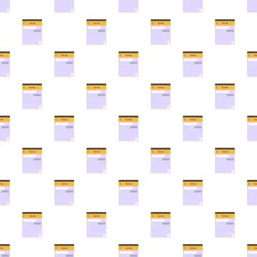 Chat bot pattern creating seamless digital customer support background Stockillustratie