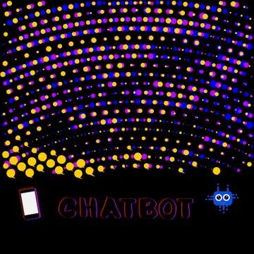 Chat bot robot virtual assistance. Chatbot concept. Vector illustration. Stock Illustration