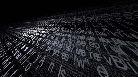 Chat bot virtual assistant coding artificial intelligence technology Stock Footage 313100637