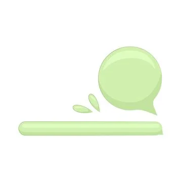 Chat Box Illustration Stock Illustration