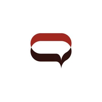 Chat box logo icon vector element Stock-Illustration