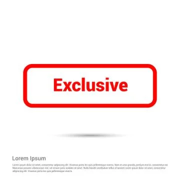 Chat bubble design with exclusive typographic design vector 스톡 일러스트