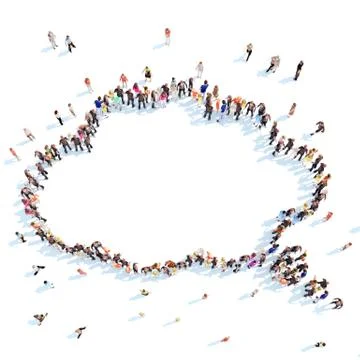 Chat bubble. Stock Illustration