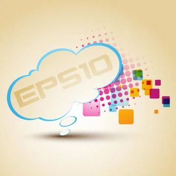 Chat bubble Stock Illustration