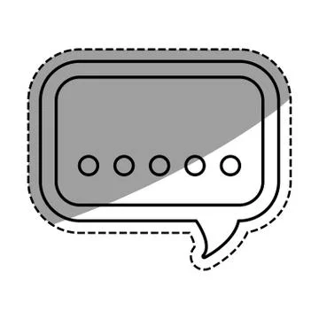 Chat bubble symbol 스톡 일러스트