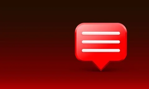 Chat bubble. Talk, dialogue, messenger or online support concept. web icon Stock Illustration