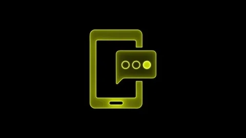 Chat bubble with three dots jumping loading animation. loader motion graphi.. Stock Footage 304189963