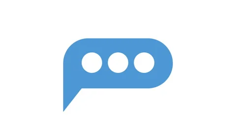 Chat Bubble with Three Dots Jumping Animation with Alpha Matte Stock Footage 345858953