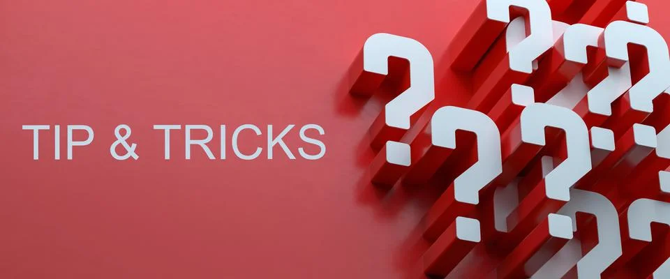 Chat Bubble  Tips &amp; Tricks Foto stock