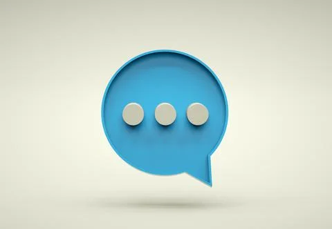Chat bubble, typing icon. Smartphone chat app Stock Illustration