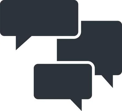 Chat bubbles (2) Stock Illustration