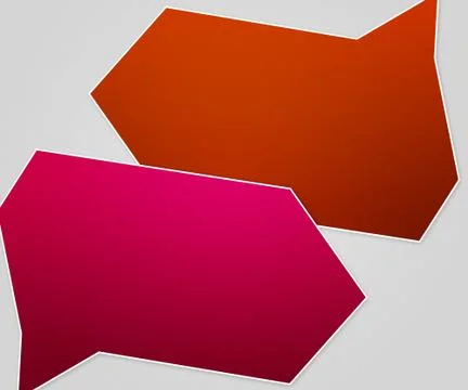 Chat bubbles background Stock Illustration