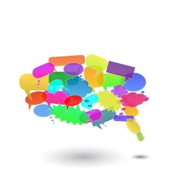 Chat Bubbles Stock Illustration