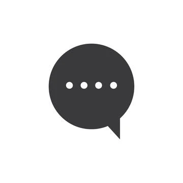 Chat Bubbles Vector Icon illustration design,Chat and Speech Bubble Icons S.. 스톡 일러스트