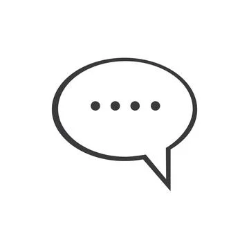 Chat Bubbles Vector Icon illustration design,Chat and Speech Bubble Icons S.. 스톡 일러스트