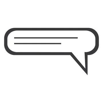 Chat Bubbles Vector Icon illustration design,Chat and Speech Bubble Icons S.. Stock Illustration