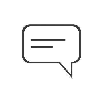Chat Bubbles Vector Icon illustration design,Chat and Speech Bubble Icons S.. Stock Illustration