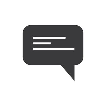 Chat Bubbles Vector Icon illustration design,Chat and Speech Bubble Icons S.. Stock Illustration