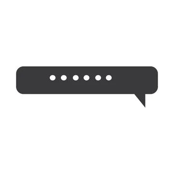 Chat Bubbles Vector Icon illustration design,Chat and Speech Bubble Icons S.. Stock Illustration