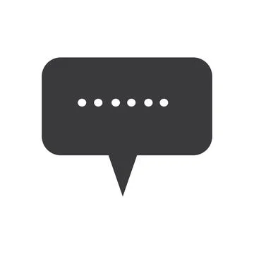 Chat Bubbles Vector Icon illustration design,Chat and Speech Bubble Icons S.. Stock Illustration