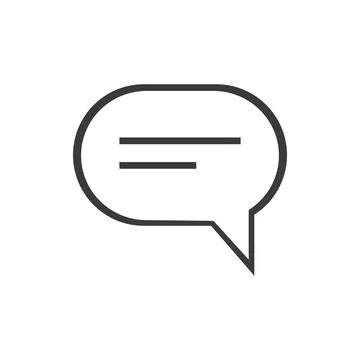 Chat Bubbles Vector Icon illustration design,Chat and Speech Bubble Icons S.. Stockillustratie
