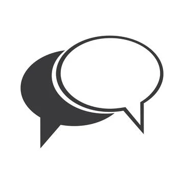Chat Bubbles Vector Icon illustration design,Chat and Speech Bubble Icons S.. イラスト素材