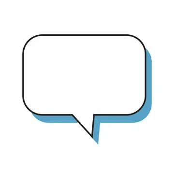 Chat cloud message icon vector illustration Stock Illustration