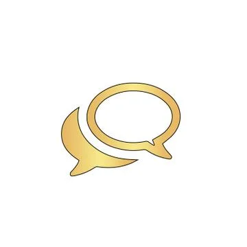 Chat computer symbol Stock Illustration