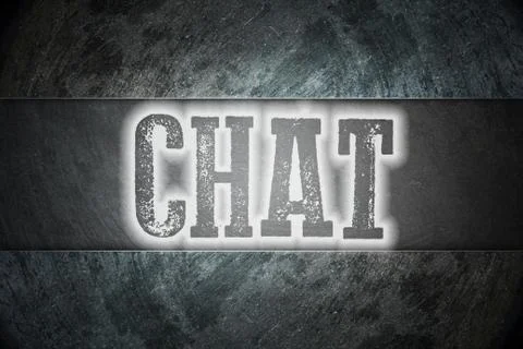 Chat concept Stock Illustration