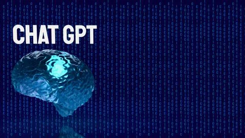 The chat gpt text and brain for technology concept 3d rendering イラスト素材