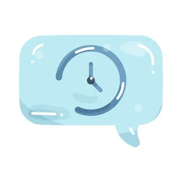 Chat history Stock Illustration