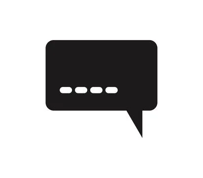 Chat icon illustrated in vector on white background chat icon illustrated ... Stock Photos