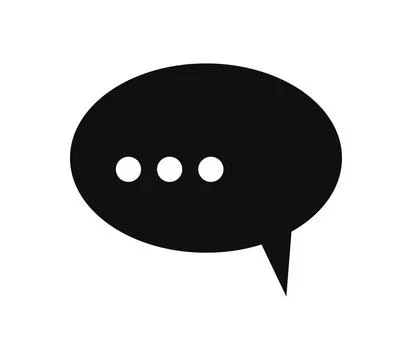 Chat icon illustrated in vector on white background chat icon illustrated ... Stock Photos