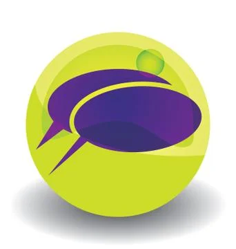 Chat icon Stock Illustration