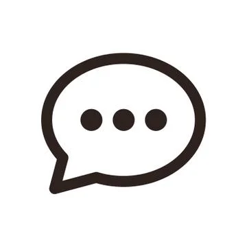 Chat icon Stock Illustration