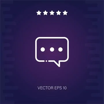 Chat  icon Stock-Illustration
